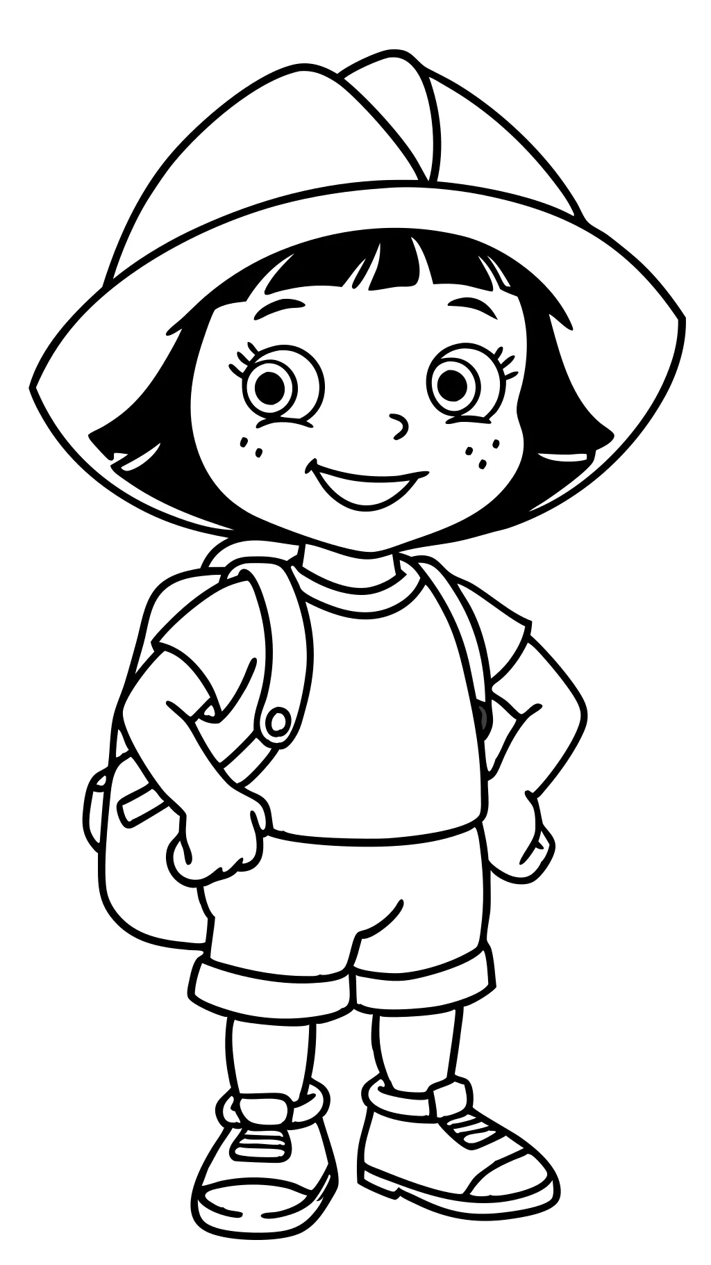 coloriage dora